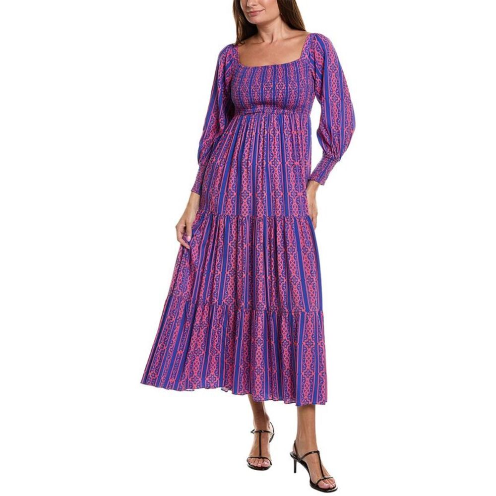 Garrie B Womens Maxi Dress, Purple